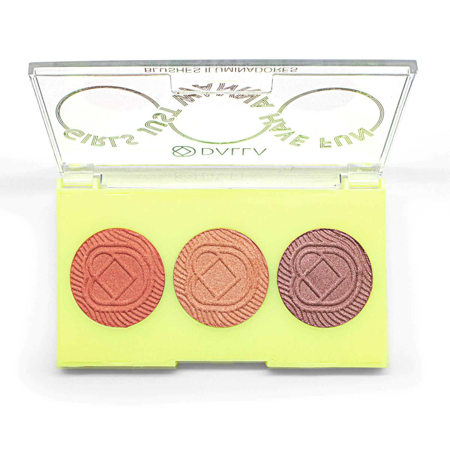 Trio De Blushes Iluminadores Girls Just Wanna Have Fun Dalla - Imagem 2