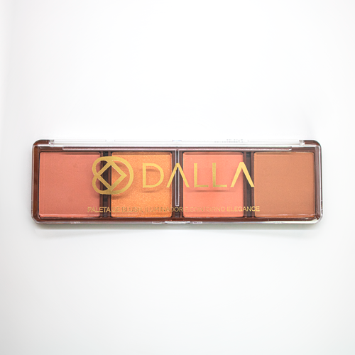 Paleta de Blush, Iluminador e Contorno Elegance